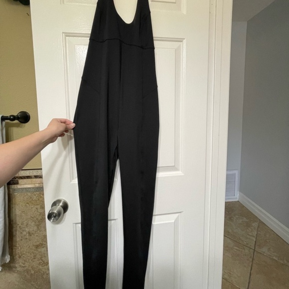 Free people one piece halter workout suit